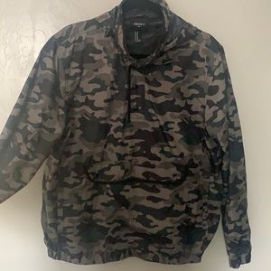 Camo Windbreaker
